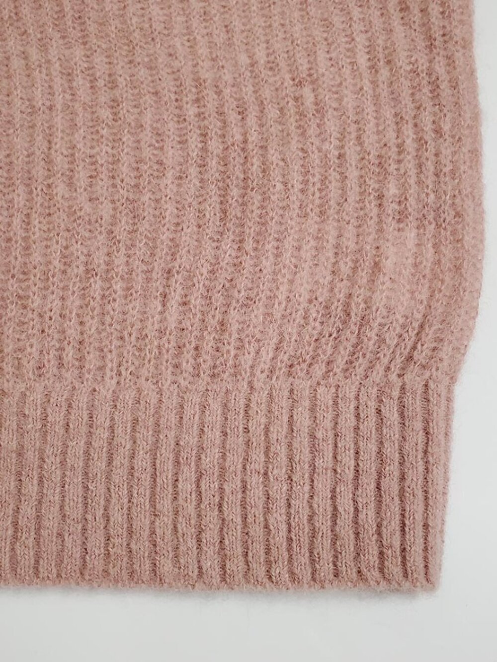 Everlane Cocoon Alpaca Crew Neck Knit Sweater M Blush Pink Long Sleeve Cozy - Picture 12 of 13